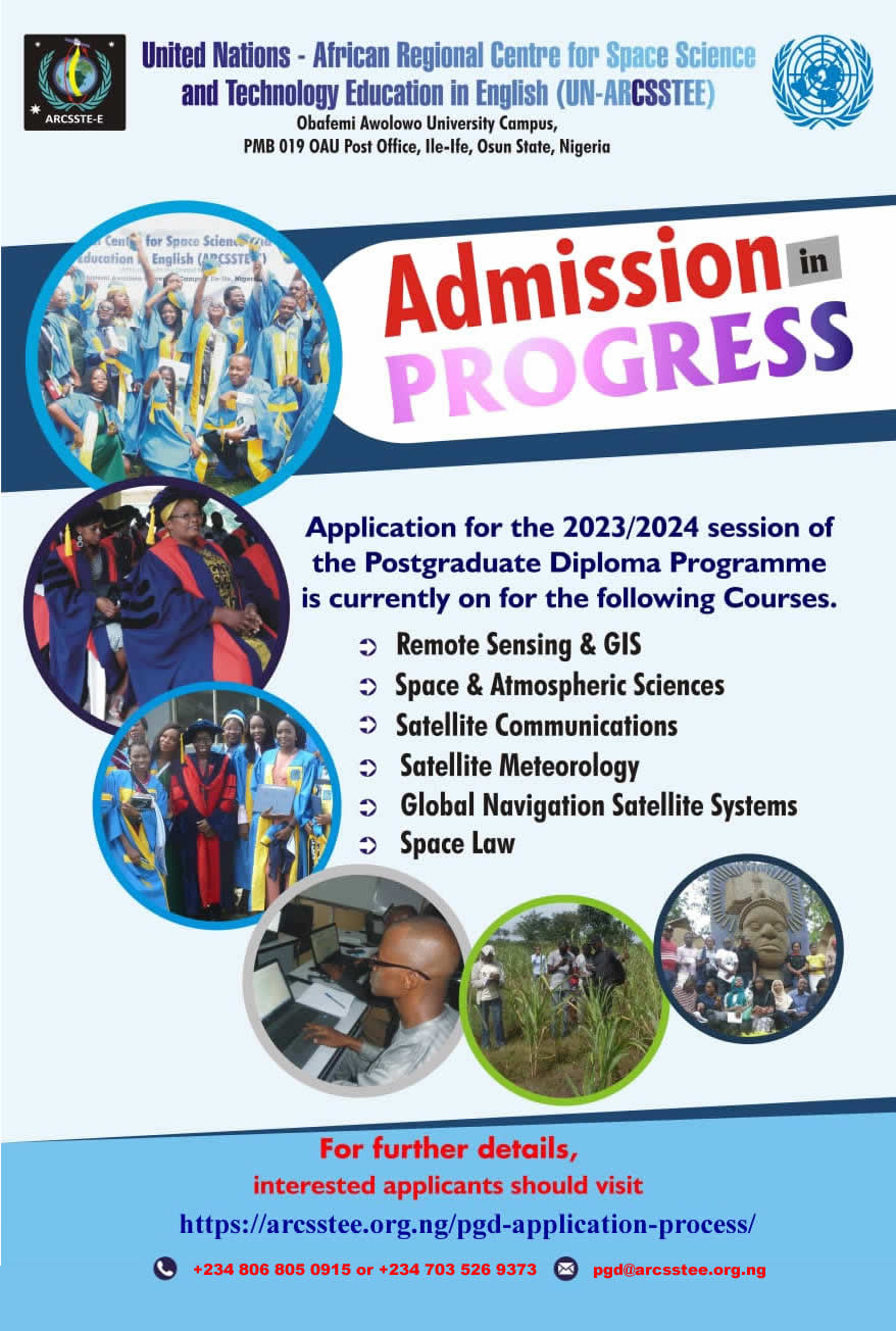 2023/2024 Postgraduate Diploma Application is now open